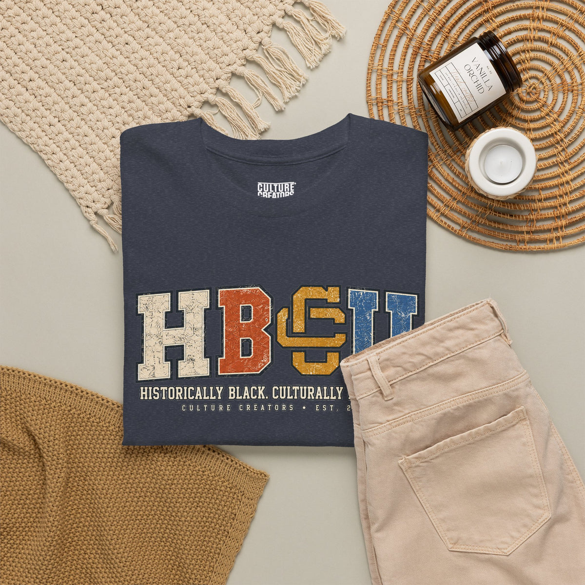 Culture Creators HBCU Legacy Tee: Legacy Navy