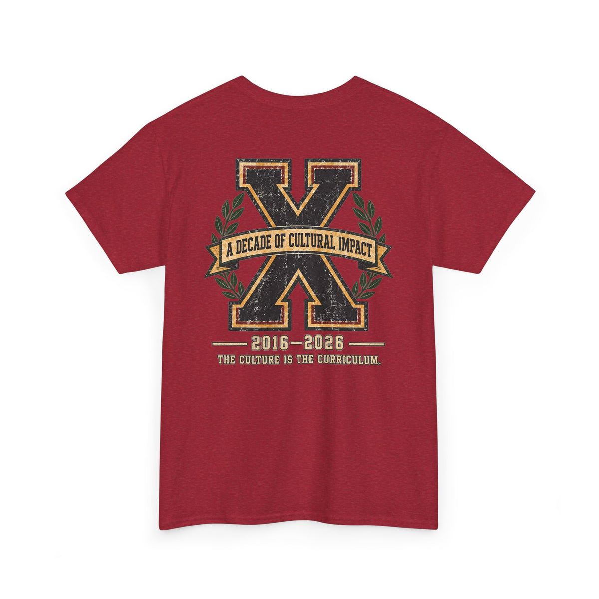 Culture Creators HBCU Legacy Tee: Oxblood Archive