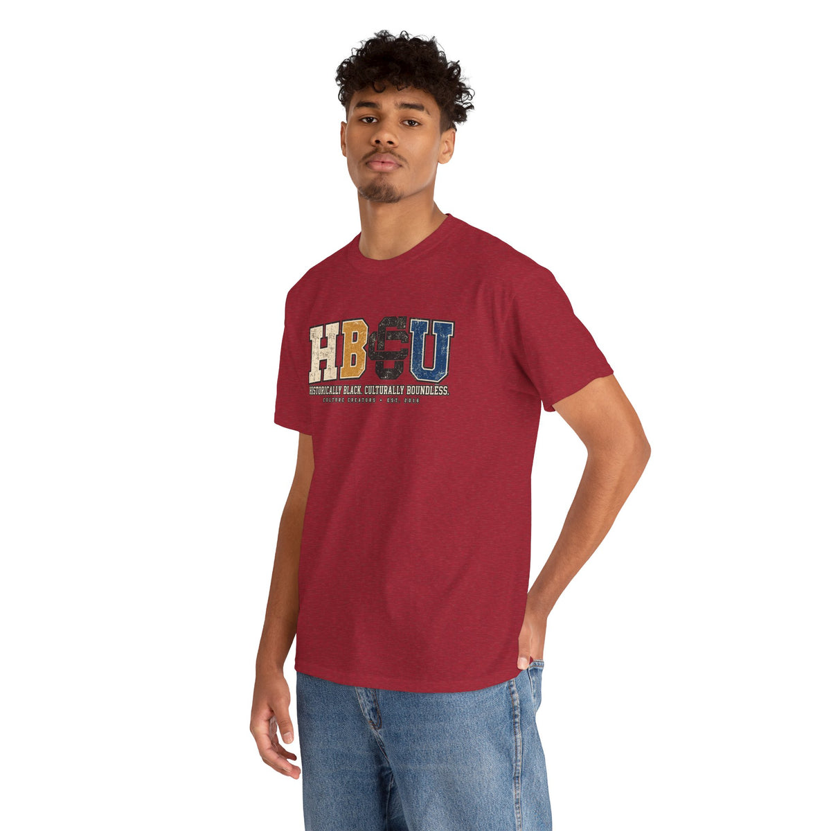 Culture Creators HBCU Legacy Tee: Oxblood Archive