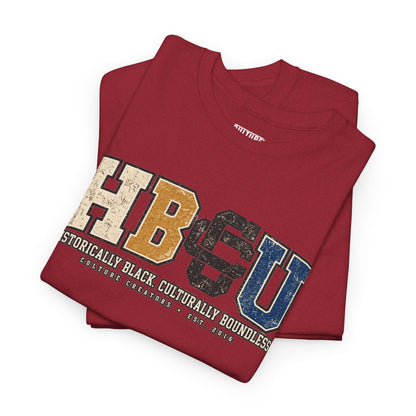Culture Creators HBCU Legacy Tee: Oxblood Archive