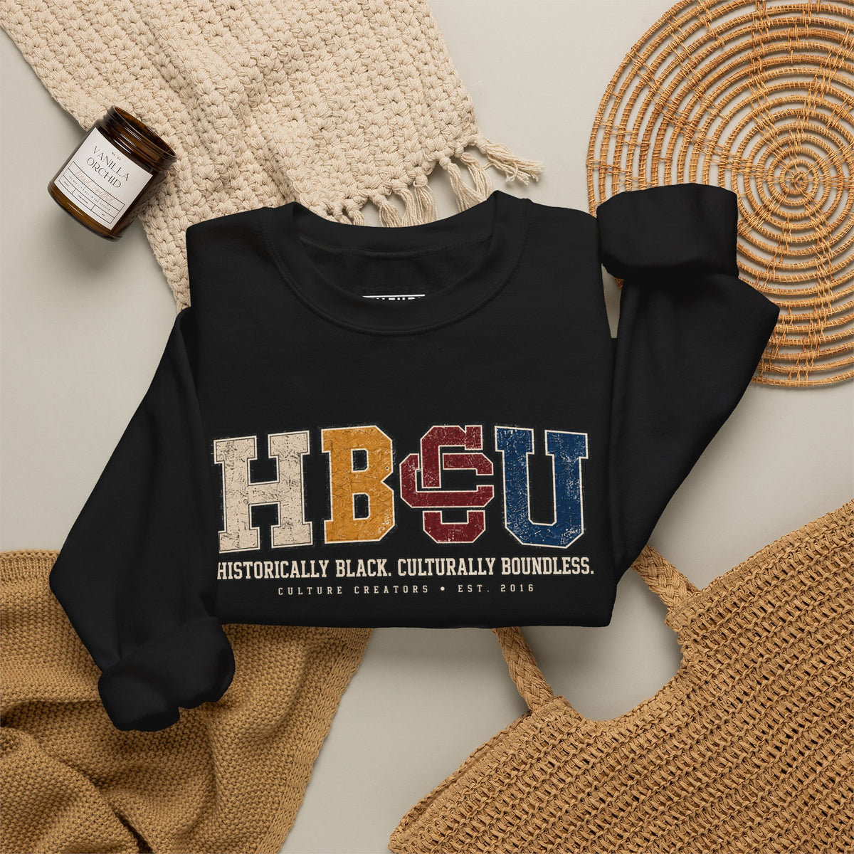 Culture Creators HBCU Legacy Crewneck: Midnight Homecoming