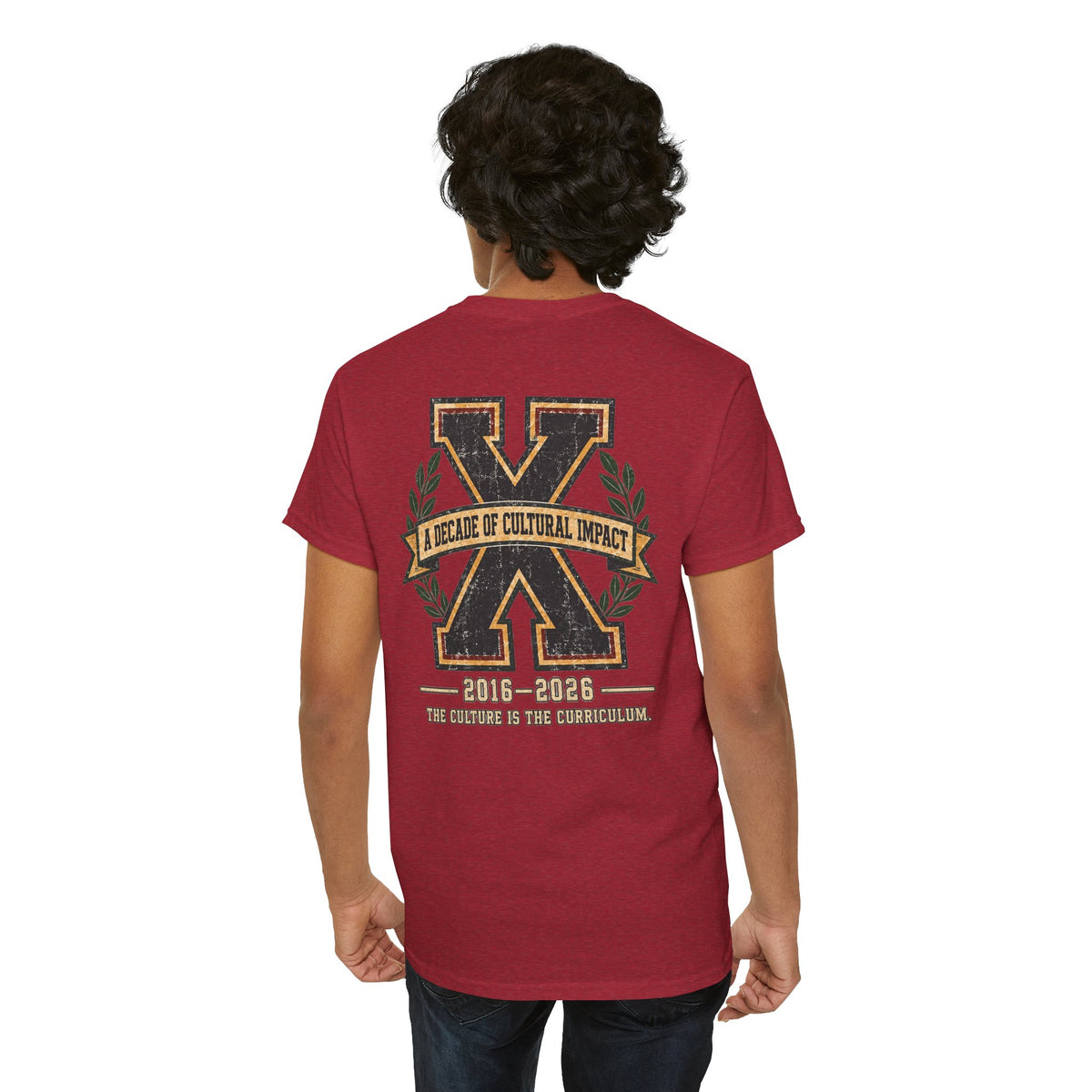 Culture Creators HBCU Legacy Tee: Oxblood Archive