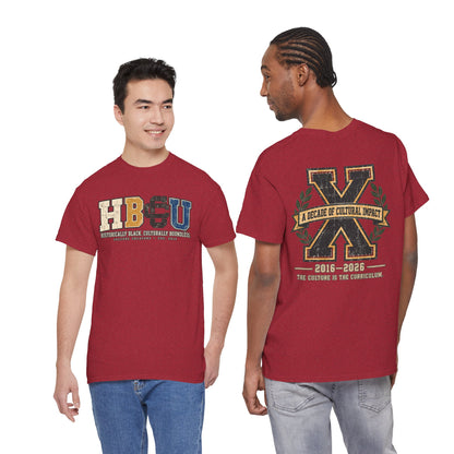 Culture Creators HBCU Legacy Tee: Oxblood Archive