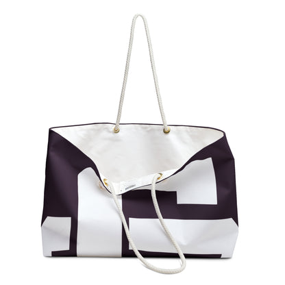 Culture Creators Bold Monogram Oversized Initial Travel Tote