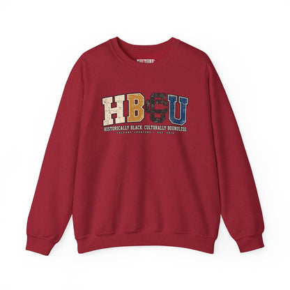 Culture Creators HBCU Legacy Crewneck: Oxblood Archive