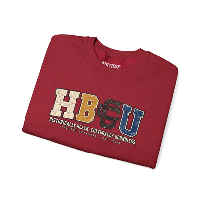 Culture Creators HBCU Legacy Crewneck: Oxblood Archive